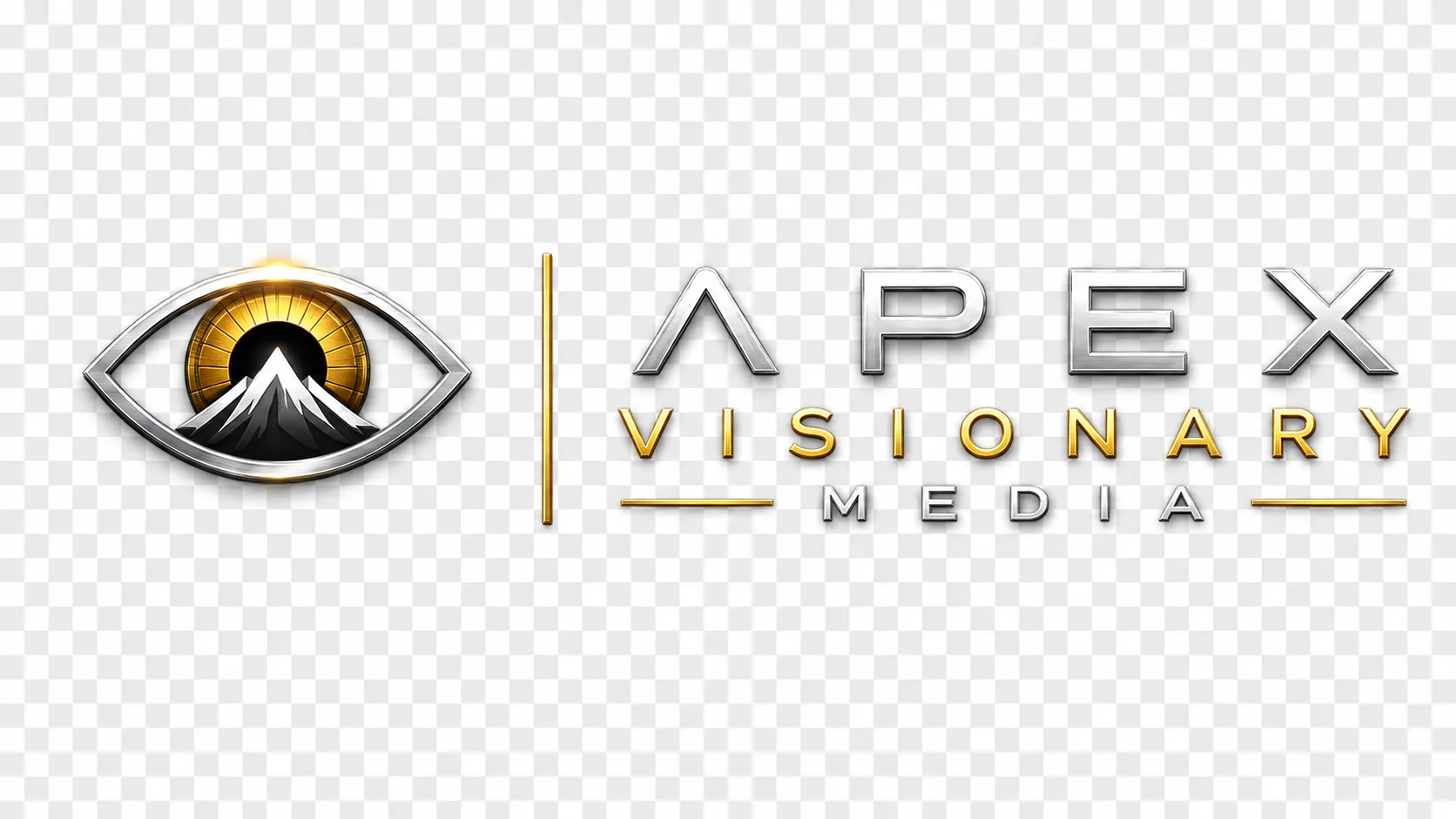 Apex Visionary Media horizontal lockup